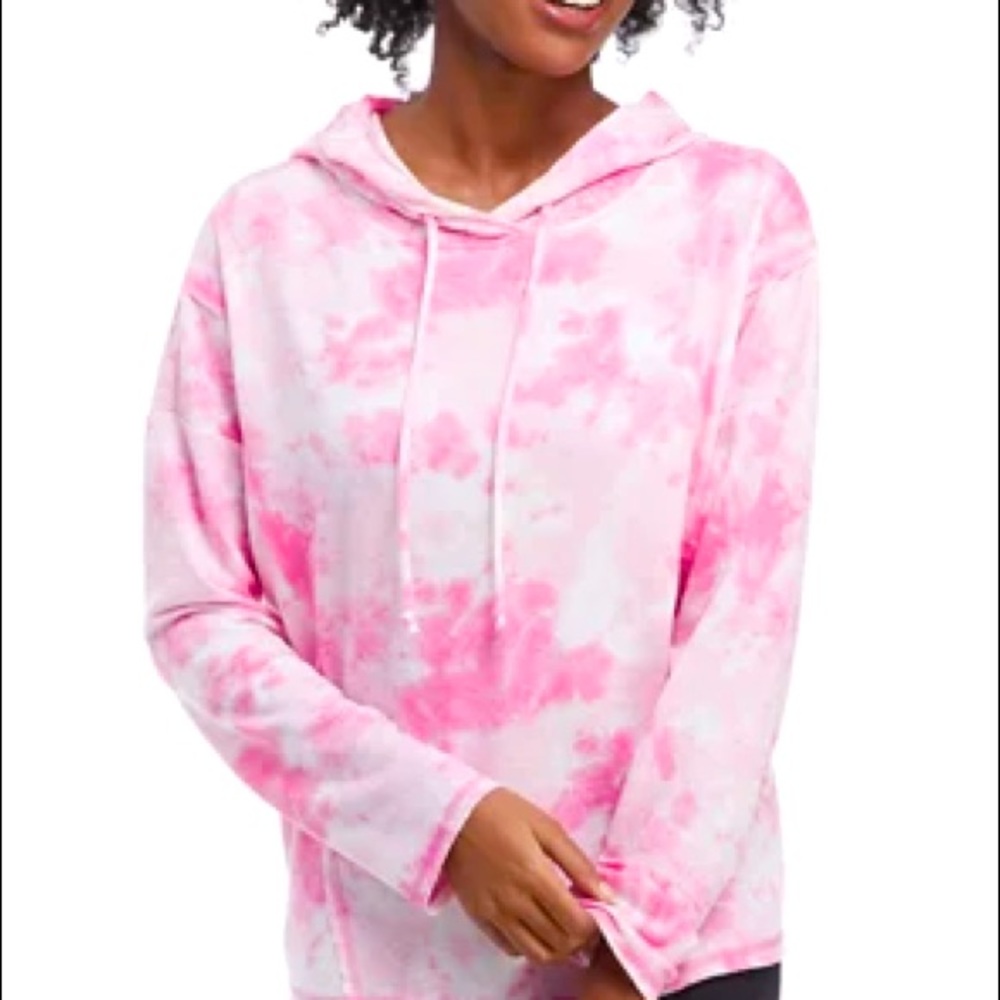Artist Union Tie Dye Pink Hoodie